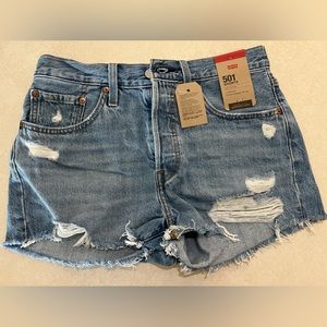 Brand New Never Worn! Levi’s 501 Jean Shorts